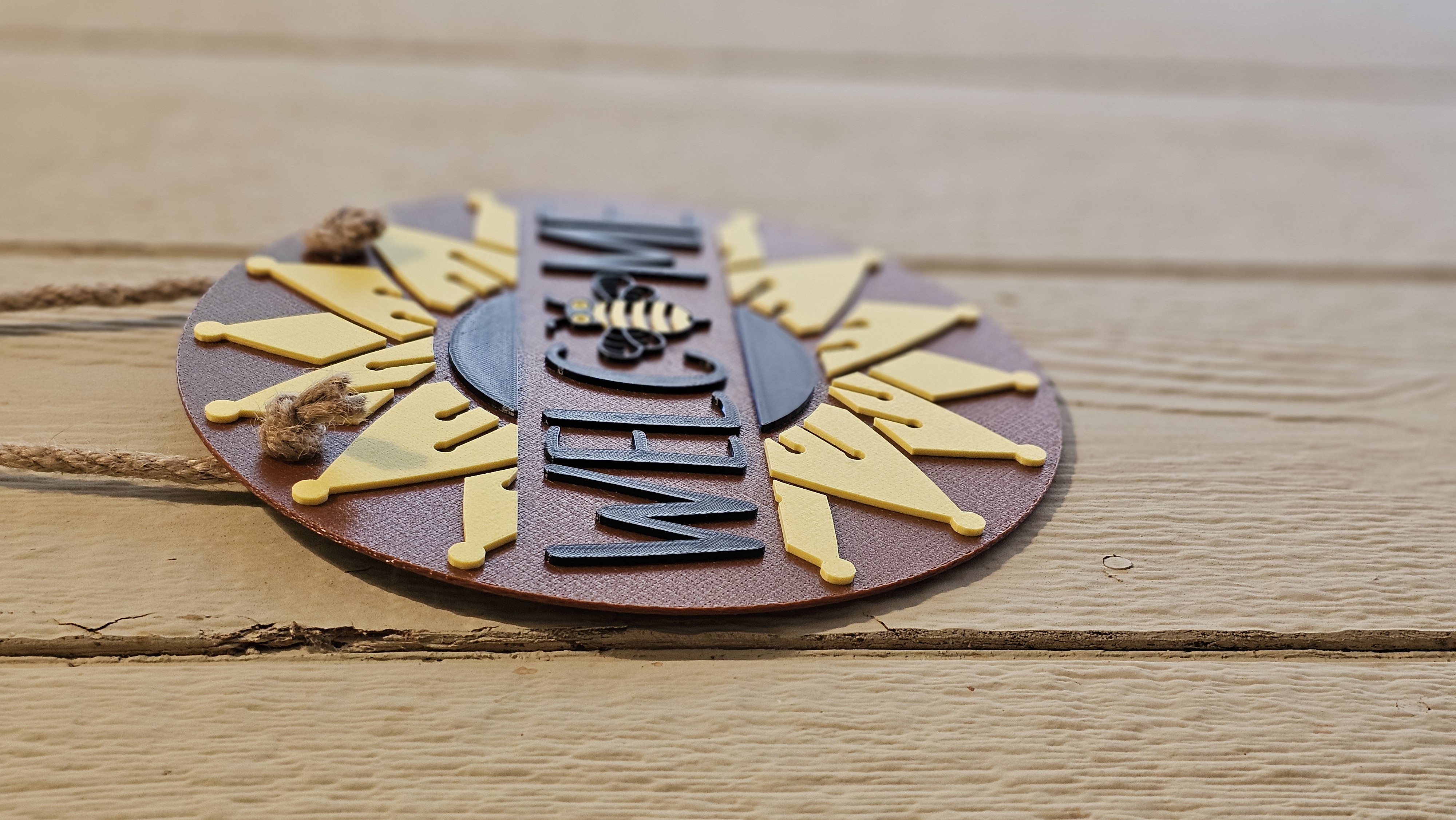 Decorative Craft Sign - 3D printed home decor sign